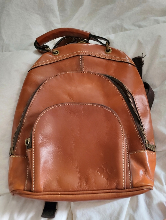 Patricia Nash Alencon Mini Cognac Backpack main image 14